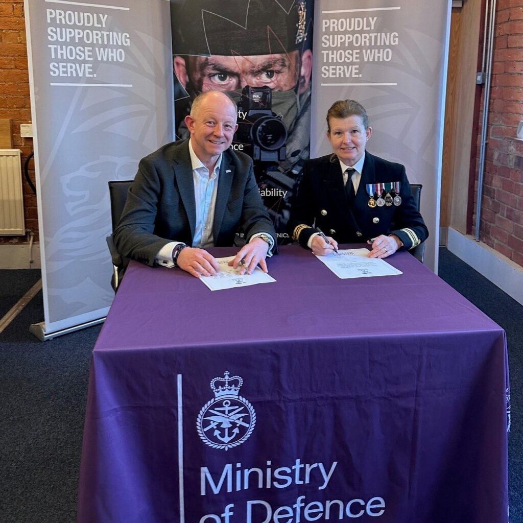 Wescom Defence re-sign the Armed Forces Covenant
