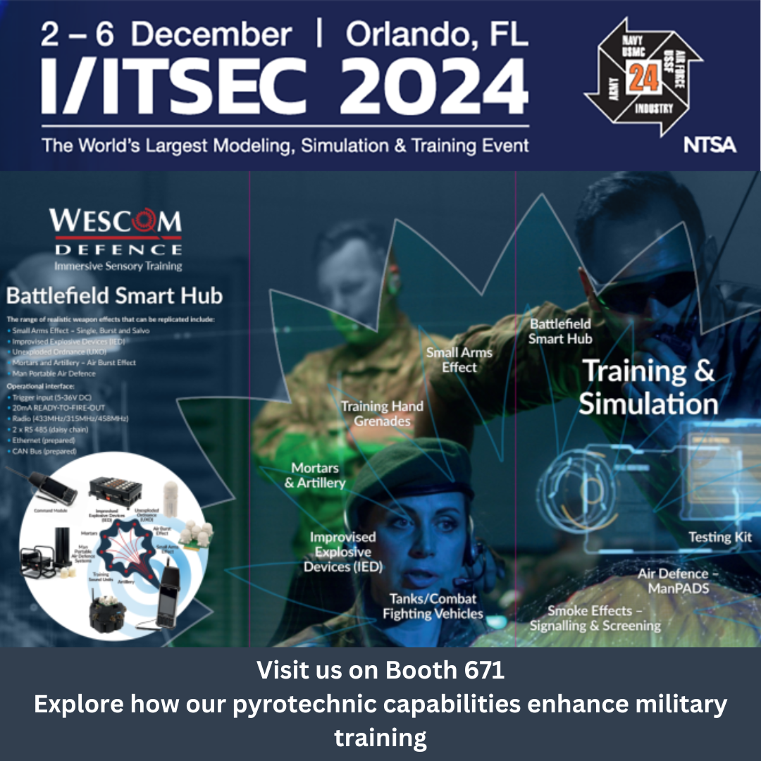 Join us at I/ITSEC 2024 Defence